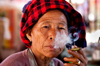 Burma Lady Smoker