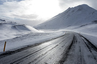 Ring Road Winter driving in Iceland