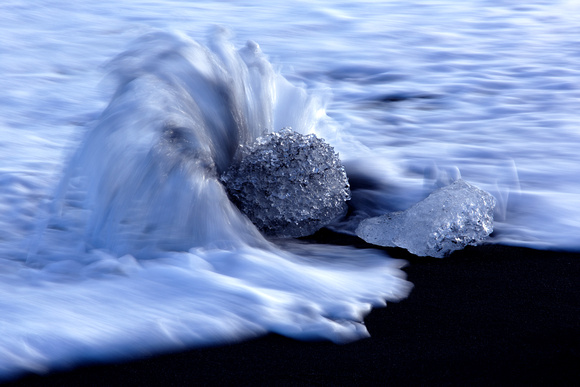 Iceland Iceberg Beach 0