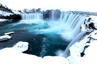 Godafoss in the Winter