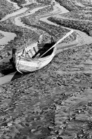 Low tide mud flats at Sittwe Harbor