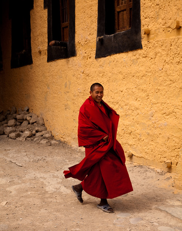 Thiksey Monastery Monk