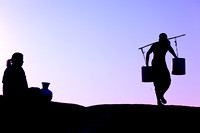 Mrauk U Burma Silhouette II