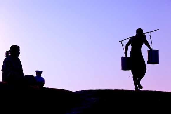 Mrauk U Burma Silhouette II