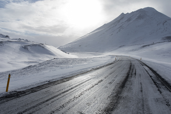 Ring Road Winter driving in Iceland