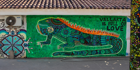 Iguana Mural