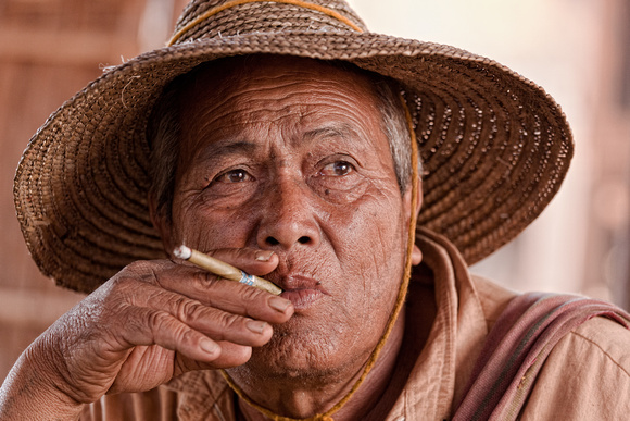 Portrait - Man Smoking