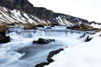 long exposure of swift flowing stream