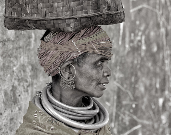 India - Orissa Tribal Lady 2