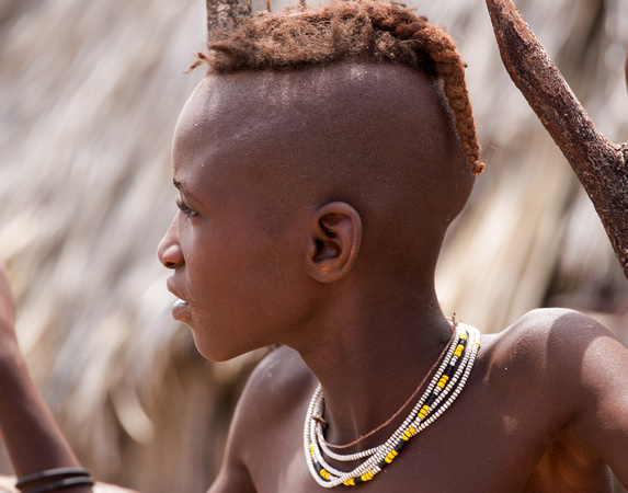 Kunene River Himba Boy