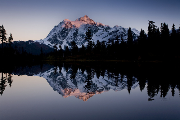 Picture Lake - Last Light